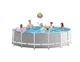 Каркасный бассейн Intex 26726 Prim Frame Pool 457 x 122 см ПВХ круглый система легкой фиксации на штифтах (21-9-26726-0 New) - изображение 1