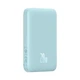 Павербанк з бездротовою зарядкою Qi 15W Baseus Magnetic Mini Wireless Fast Charge 2in1 10000mAh 20W 2.4A QC3.0+PD3.0 (PPCX030003) Блакитний - изображение 11