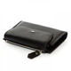 Женский кожаный кошелек Classik DR. BOND WN-23-12 black - изображение 3