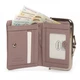 Женский кожаный кошелек Classik DR. BOND WN-23-14 pink-purple - изображение 4