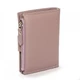 Женский кожаный кошелек Classik DR. BOND WN-23-11 pink-purple - изображение 2