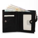Женский кожаный кошелек Classik DR. BOND WN-23-10 black - изображение 5