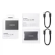 Портативний SSD диск Samsung T7 2ТВ (MU-PC2T0T-WW) Gray - зображення 8
