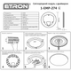 Светодиодный модуль светильник ETRON 1-EMP-274 24W Matrix 5000K IP20 круг 180мм - зображення 4
