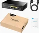 PoE-коммутатор Cudy GS1005PTS1 4 порта PoE + SFP-порт гигабитный 120W (73-00503) - изображение 3