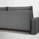 3-місний диван-кровать IKEA GRÄLVIKEN, темно-сірий, 404.453.92 - зображення 5