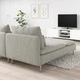 2-місний диван IKEA SÖDERHAMN, з кушеткою, Viarp бежевий, коричневий, 293.057.60 - изображение 7