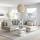 Кутовий диван IKEA SÖDERHAMN, 3-місний, Viarp бежевий, коричневий, 293.058.83 - изображение 4