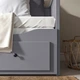 Каркас кушетки із 3 шухлядами IKEA HEMNES ХЕМНЕС, сірий, 80х200 см, 603.722.76 - изображение 12
