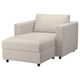 Кушетка IKEA VIMLE ВІМЛЕ, ГУННАРЕД бежевий, 693.998.94 - изображение 1