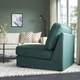 1 диван-ліжко IKEA KIVIK КІВІК, Келінге сіро-бірюзовий, 194.702.27 - изображение 14