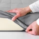 Матрац IKEA LYCKSELE LÖVÅS ЛЮККСЕЛЕ ЛЕВОС, сірий, 80х188 см, 501.020.77 - изображение 3