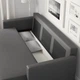 3-місний диван-ліжко IKEA FRIHETEN ФРІХЕТЕН, СКІФТЕБУ темно-сірий, 503.411.48 - изображение 14