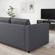 2-місний диван IKEA VIMLE ВІМЛЕ, ГУННАРЕД класичний сірий, 493.989.75 - изображение 11