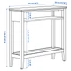 Консольный стол IKEA ИДАНЭС, белый, 104x32x95см, 904.878.79 - изображение 4