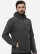 Куртка демисезонная с капюшоном мужская Jack Wolfskin Bornberg Hoody M 1307471-6945 L Серая (4064886007399) - изображение 1