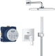 Душовий гарнітур прихованого монтажу GROHE Eurocube Tempesta 250 Cube 25289000 - зображення 2