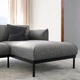 3-місний диван із кушеткою IKEA ÄPPLARYD, ЛЕЙДЕ сірий/чорний, 694.180.67 - изображение 11