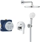 Душевой гарнитур скрытого монтажа GROHE Eurosmart Tempesta 250 25288000 - изображение 3