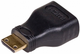 Адаптер Akyga HDMI - mini-HDMI F/M Black (AK-AD-04) - зображення 1