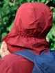 Ветровка с капюшоном женская Salewa Puez (Aqua 4) 2.5L Ptx Jacket W 28616 013.012 S Бордовая (4053866557757) - изображение 7