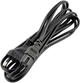 Kabel zasilający Akyga CEE 7/16 - IEC C7 1.5 m Black (AK-RD-01A) - obraz 1