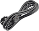 Kabel zasilający Akyga Power IEC-C13 - IEC-C14 1.5 m Black (AK-PC-02A) - obraz 1