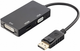 Kabel Digitus DisplayPort - HDMI - DVI - VGA 2 m White (AK-340418-002-S) - obraz 1