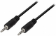 Kabel Logilink Mini Jack 3.5 mm - Mini Jack 3.5 mm 2 m Black (4052792008845) - obraz 1