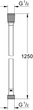 Шланг для душа GROHE Silverflex TwistStop 28362001 - изображение 2
