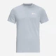 Футболка хлопковая мужская Jack Wolfskin Essential T M 1808382-1409 M Голубая (4064886029797) - изображение 3