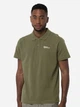 Поло длинное мужское Jack Wolfskin Essential Polo M 1809301-4511 L Хаки (4064886031424) - изображение 1