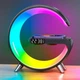 Настольная смарт лампа-ночник G-Smart Light Sound Machine RGB 15W с беспроводной зарядкой и Bluetooth-колонкой Чорна (SLSMbl) - изображение 7