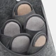 Набор гостевых домашних тапочек с открытым носком 5 пар FX shoes 1502 38-45 Серый (2820000019301) - изображение 5