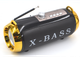 Портативная аккумуляторная Bluetooth колонка Golon RX BT180S с фонарем, солнечной панелью Черно-золотой (11599) - изображение 1