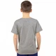 Детская футболка JHK, KID T-SHIRT, базовая, однотонная, для мальчика, темно-серый меланж, размер 158, на 12/14 лет - изображение 2