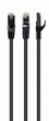 Патч корд Cablexpert PP6A-LSZHCU-BK-10M, S/FTP, литой, 50u" штекер с фиксатором, 10м, черный - изображение 1