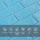 3D панель самоклеюча Sticker Wall SW-00000297 700х770х5 мм цегла блакитна - изображение 4