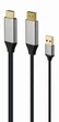 кабель-перехідник HDMI на DisplayPort Cablexpert A-HDMIM-DPM-01, 2м - зображення 1