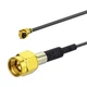 Кабель антенный IPEX uFL - SMA Male 15см 150мм переходник пигтейл для 4G 3G модемов, WiFi роутеров - изображение 2