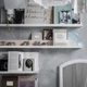 Полиця для картин IKEA MOSSLANDA МОССЛАНДА, білий, 55 см, 402.917.66 - зображення 11