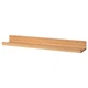 Поличка для картини IKEA MÅLERÅS, бамбук, 75 см, 004.462.37 - изображение 1