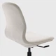 Конференц-стілець IKEA ЛОНГФЬЄЛЬЛЬ, Гуннаред бежевий, чорний, 891.775.66 - зображення 15