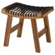 Табурет IKEA STACKHOLMEN, для саду, світло-коричневий морилка, 48х35х43 см, 204.114.25 - изображение 1
