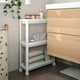 Тележка IKEA ВЕСКЕН, белый, 54x18x71 см, 004.712.22 - изображение 7