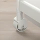 Тележка IKEA ВЕСКЕН, белый, 54x18x71 см, 004.712.22 - изображение 9