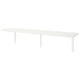 Полка з кронштейном IKEA BERGSHULT / TOMTHULT, білий, 120х20 см, 994.183.15 - изображение 6