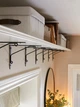 Полиця навісна IKEA BERGSHULT / KROKSHULT, білий, антрацит, 120х30 см, 893.260.62 - изображение 5