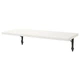 Полиця навісна IKEA BERGSHULT / KROKSHULT, білий, антрацит, 80х30 см, 493.260.78 - изображение 6