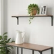 Полиця навісна IKEA FJÄLLBO ФЙЕЛЛЬБУ, чорний, 101 х 20 см, 804.212.47 - изображение 2